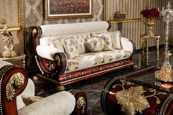 Luxary White sofa - Image 3