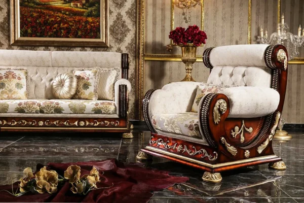 Luxary White sofa - Image 2