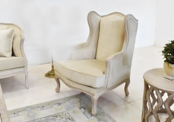 Royal Look Handcrafted Wooden Sofa Set - Image 3