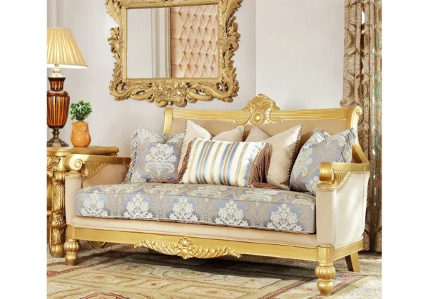 Luxury Look Classical Handmade Omaha Sofa Set - Image 3