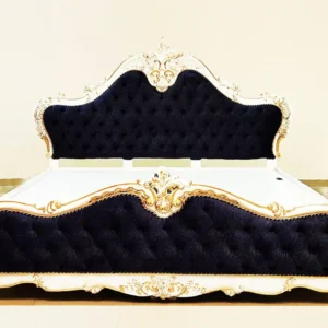Regal Bedroom Set in Polished White