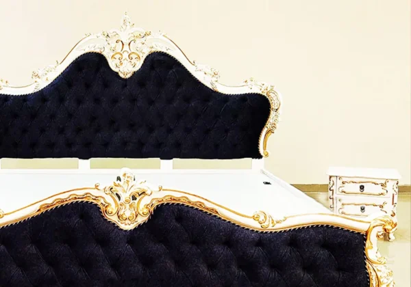 Regal Bedroom Set in Polished White - Image 3